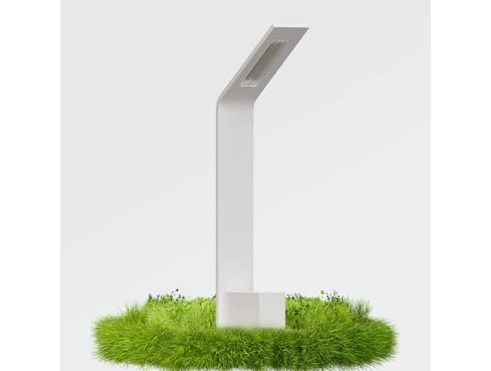 doporro Lampe Extérieure sur Pied LED 6W Blanc Lampe de Chemin Jardin 40cm 3000K Light Extérieur\, Étanche IP65\, Pfadfinder