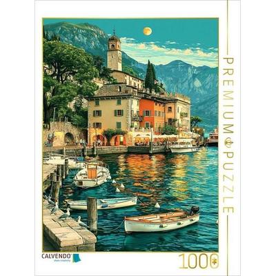 CALVENDO Puzzle Riva del Garda | 1000 Teile Lege-Größe 64x48cm Foto-Puzzle für glückliche Stunden