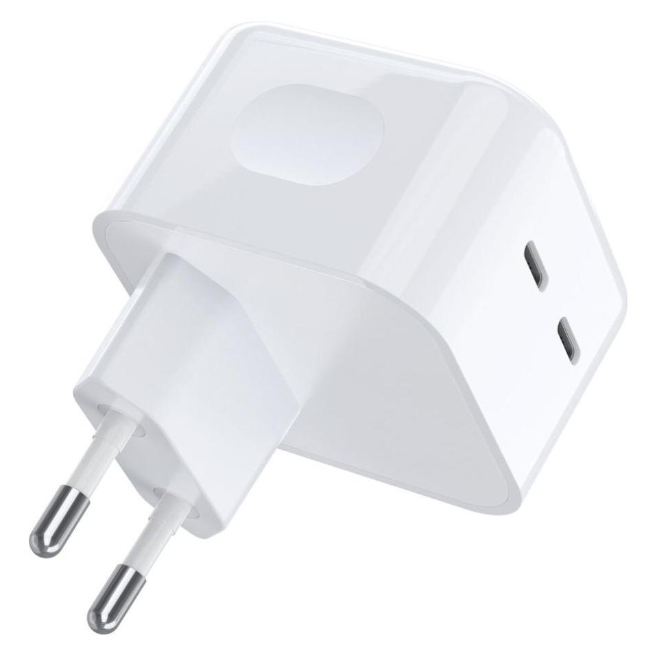 Choetech Ladegerät 35W Typ C SIN Technology -Weiss (35 W, 1 Port) (01.01.02.XX-Q5008-EU-WH)