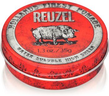 Reuzel Hollands Finest Pomade High Sheen pomada de cabelo com alto brilho 35 g. Hollands Finest Pomade High Sheen