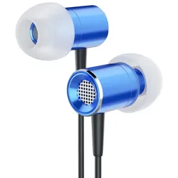 CSL High End In-Ear Kopfhörer Glare Blue Dynamischer 8mm Treiber / Noise Reduction Design