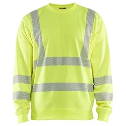 Blakläder, Arbeitsoberteil, Sweatshirt mit hoher Sichtbarkeit (XL)