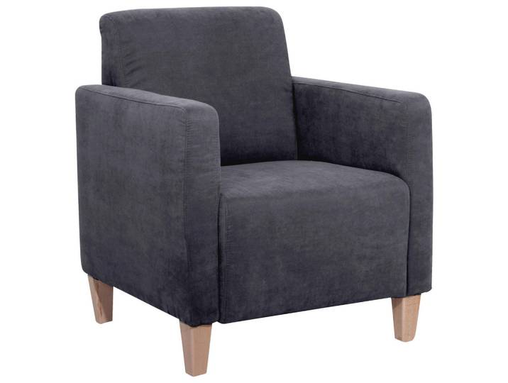 Max Winzer Sessel, Anthrazit, Holz, Buche, 71x81x70 cm, Goldenes M, Made in Germany, Wohnzimmer, Sessel, Sessel