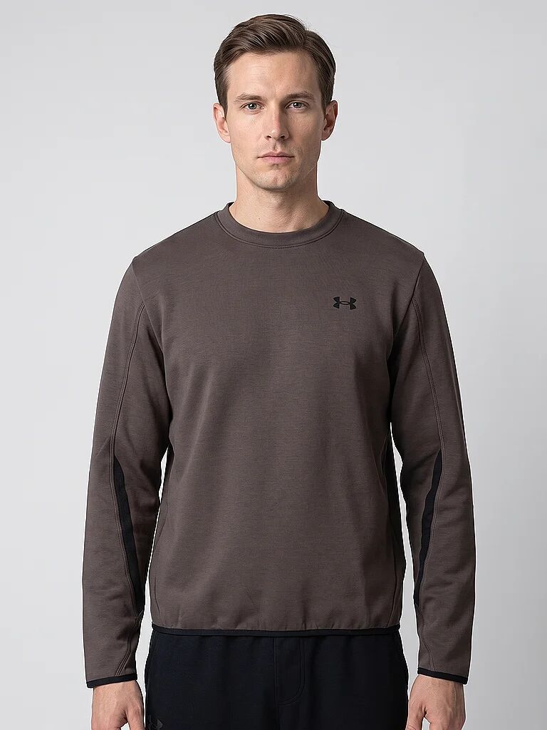 UNDER ARMOUR Herren Sweater UA Unstoppable Fleece braun   L M