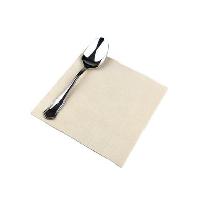 Schachtel mit 600 Papierservietten 40x40 mit verzierter Spitze – Creme Cowboy