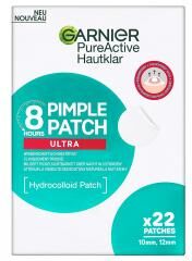 Garnier PureActive Pimple Patch Ultra 22 Patchs - Boîte