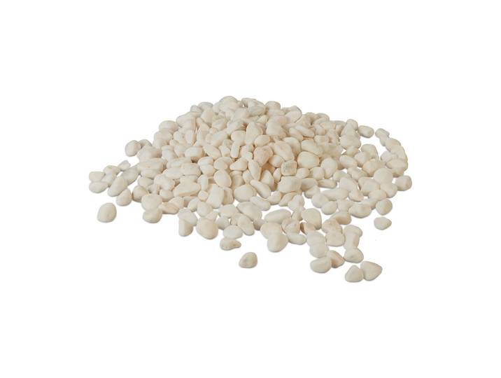 Marmorkies weiss 5-15 mm Weiss
