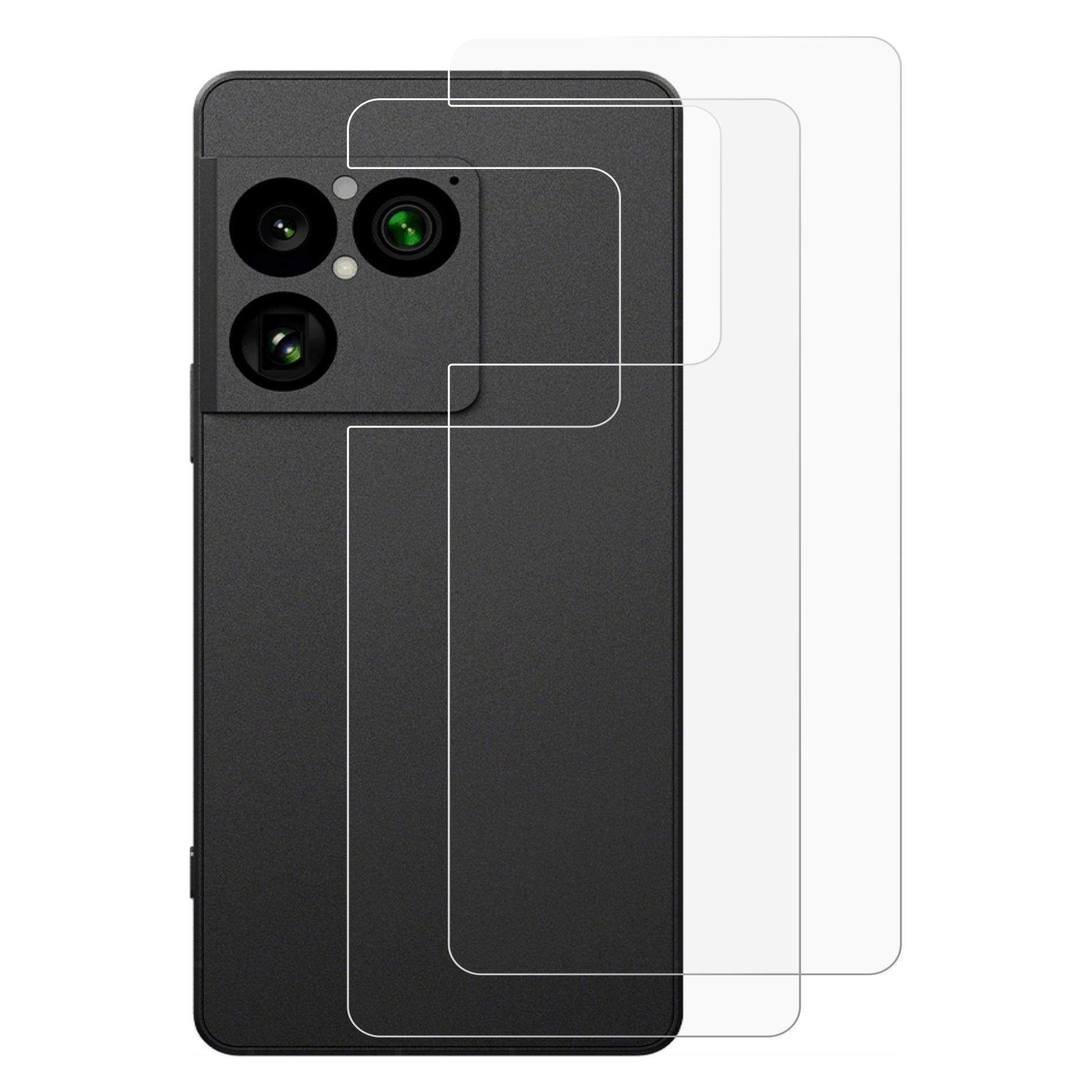 ScreenLeaf Schutzfolie für Sony Xperia 1 VIII (Rückseite) Displayschutz Display Schutz Folie Klar Transparent (2 Stk., Sony Xperia 1 VII) (6164394)