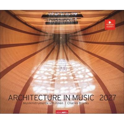 Architecture in Music Kalender 2027 - Musikinstrumente von innen