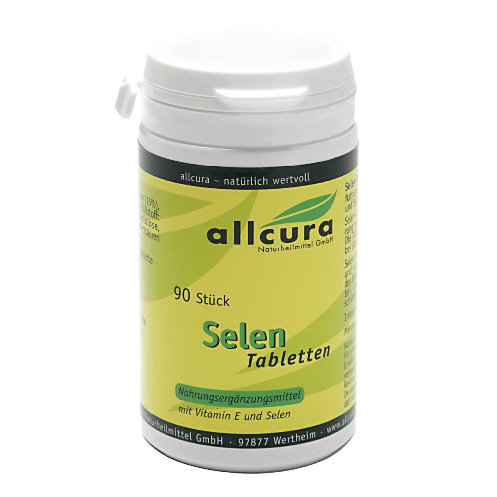 allcura Naturheilmittel GmbH Selen Tabletten 13705110