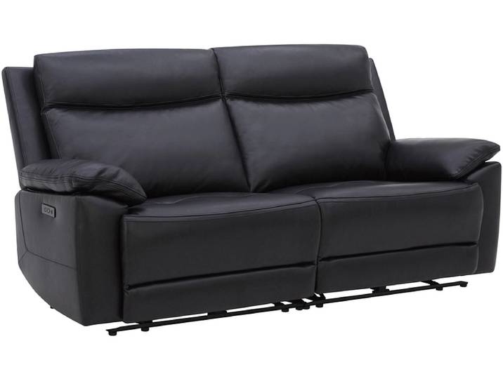 3er Sofa CATANIA schwarz