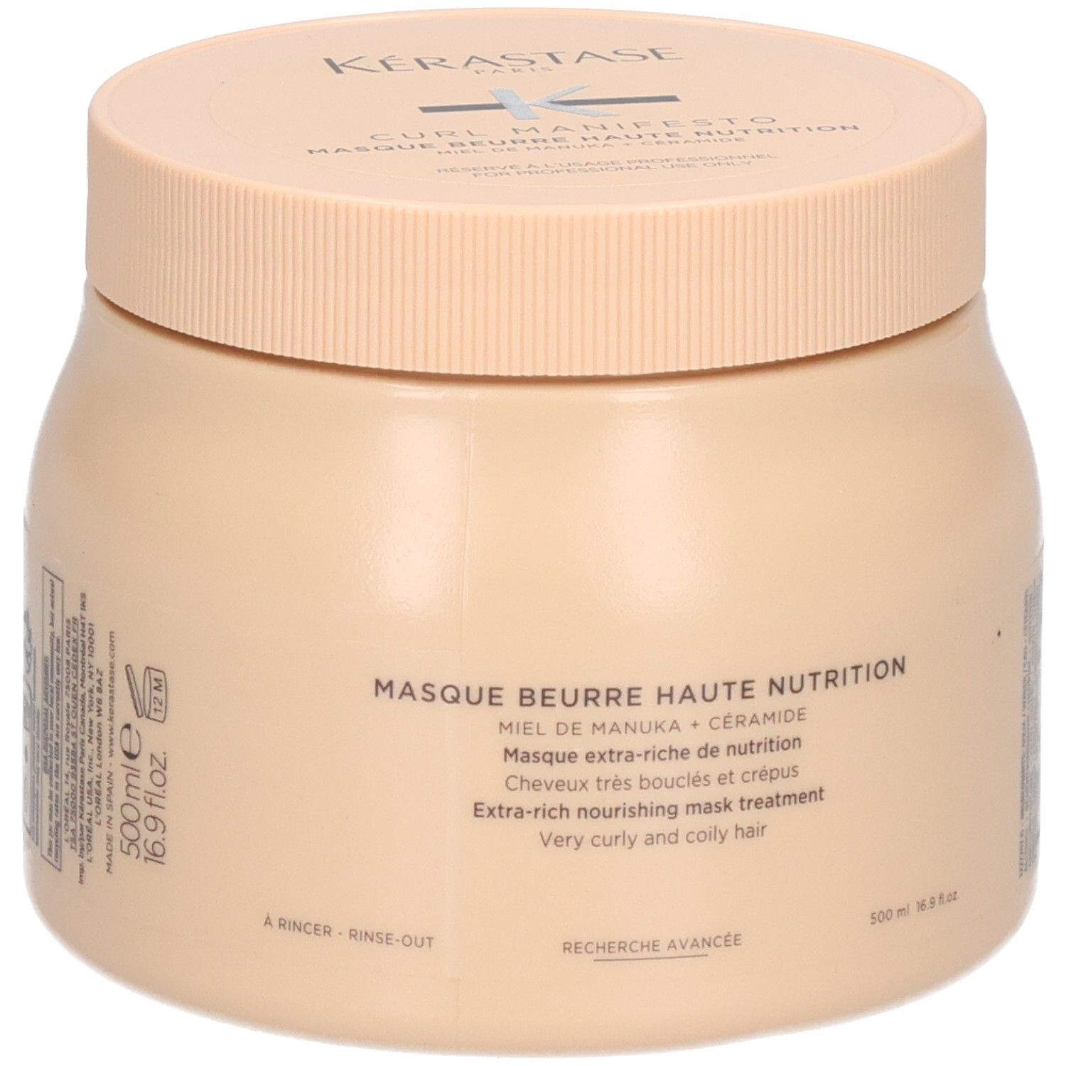Kerastase Curl Manifesto Beurre Haute Nutrition Mask 500ml 200 ml Maske