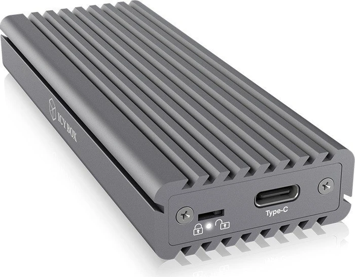 ICY BOX IB-1817M-C31 Externes USB-C-Gehäuse für M.2 NVMe SSD