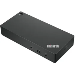 Lenovo ThinkPad Dock USB-C 90W (USB-C), Dockingstation + USB Hub, Schwarz