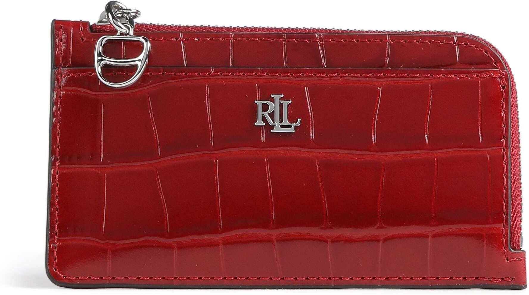 Lauren Ralph Lauren Small Kreditkartenetui, rot