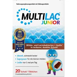 MULTILAC Junior Schoki-Täfelchen 20 St