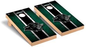 Skip's Garage Plymouth State PSU Panthers Vintage Cornhole Board Set