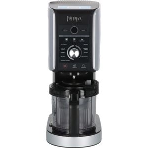 Ninja Eismaschine Creami Deluxe, NC502EU, für 2x 710 ml, 800 Watt, aus Kunststoff, grau, 10 Automatikprogramme
