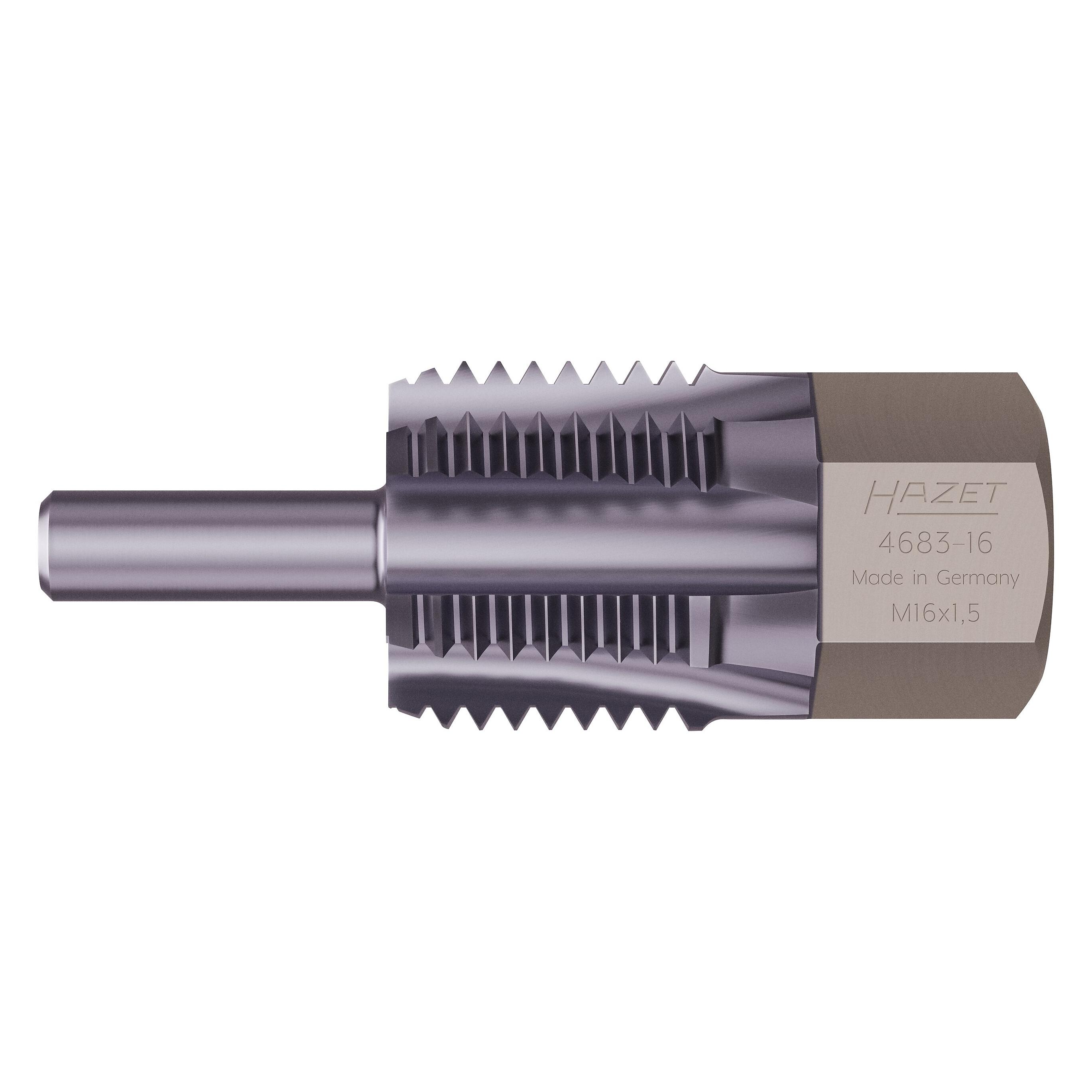 Hazet Gewinde-Nachschneider Abgastemperatur-Sensoren / -Sonden 4683-16 Aussen-Sechskant 13 mm (4683-16)
