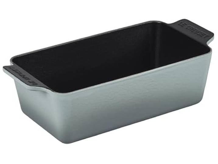 Le Creuset Emaillierte Kastenform aus Gusseisen, 2 l, Meersalz