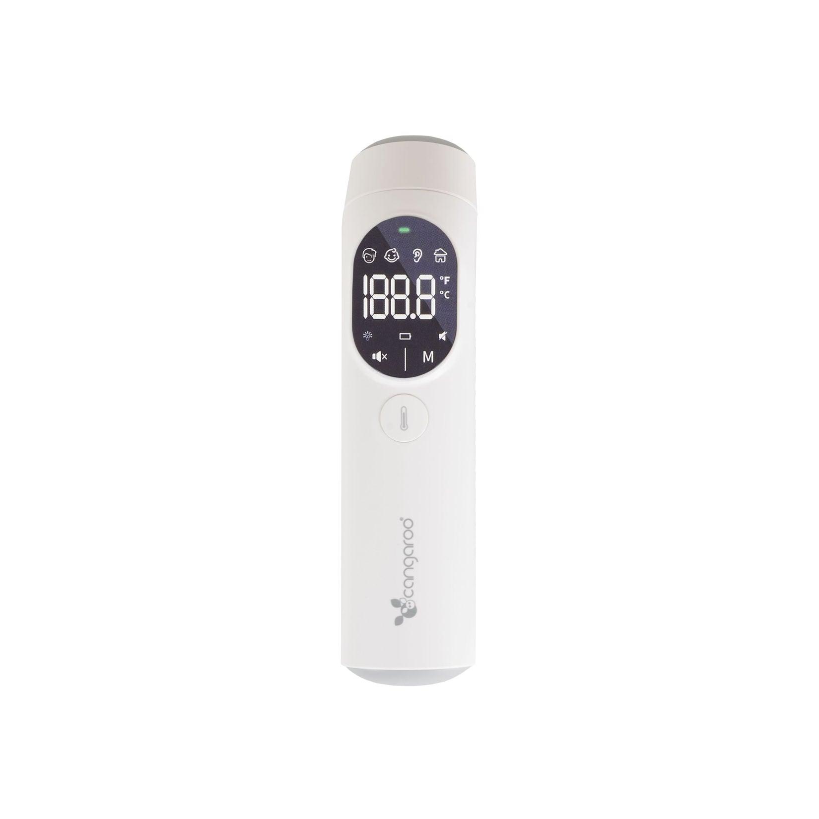 Cangaroo Infrarot-Thermometer Clarity Stirn Ohr Messung LED-Anzeige kontaktlos weiß