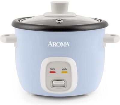 Aroma Housewares 4-Cups (Cooked) 1Qt Rice & Grain Cooker ARC-302NG Refurbished