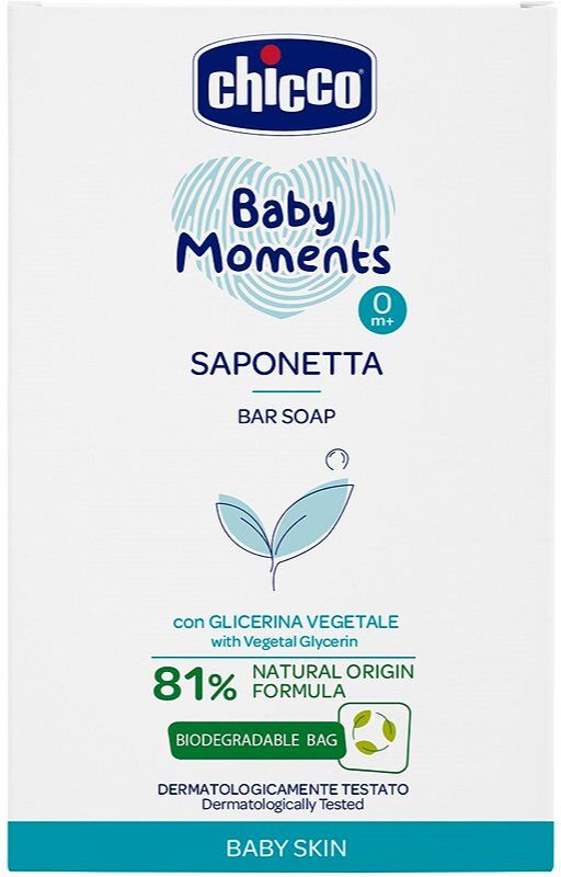 Chicco Baby Moments bar soap for hands 100 g