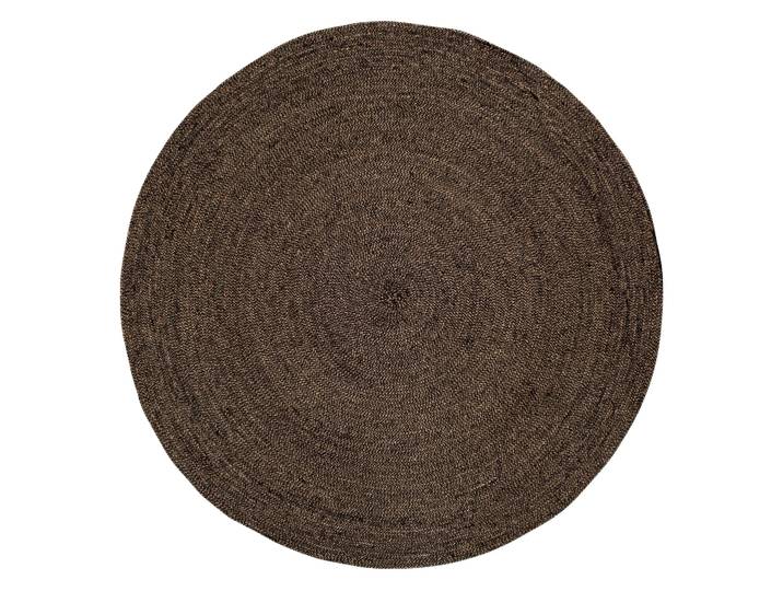 Dixie Tapis Ella Ø125cm Noir-Nature