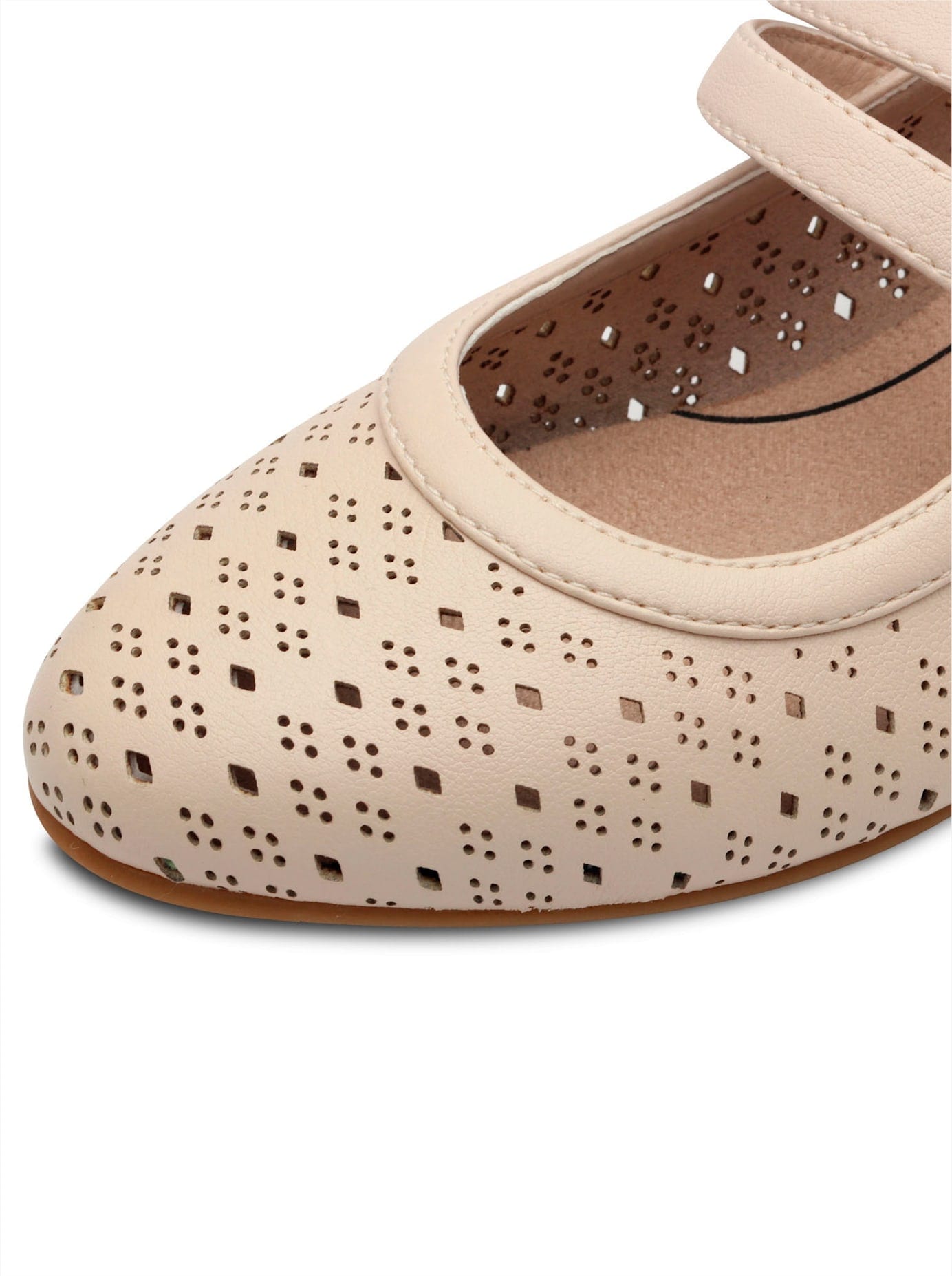 Pumps JANA, Damen, Gr. 37, beige (sand), Lederimitat, Schuhe Pumps