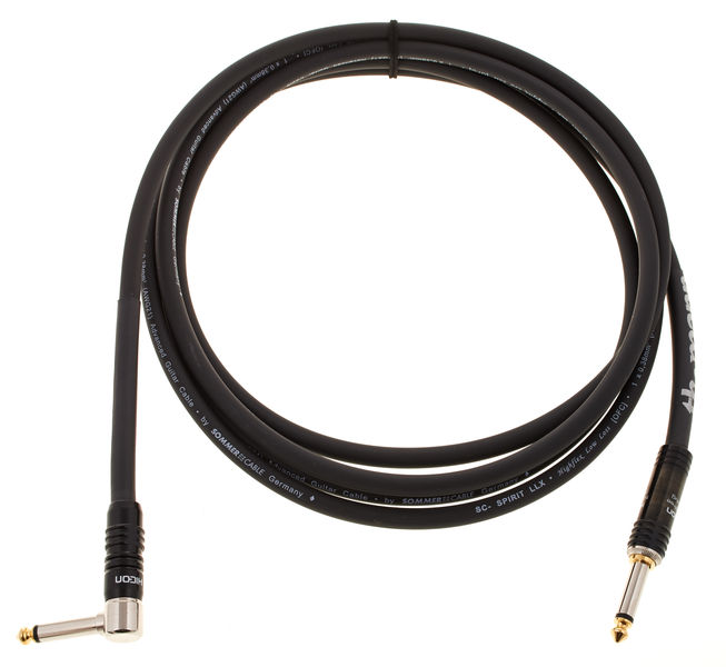 Sommer Cable Spirit LLX Instrument II 3.00 nero trasparente