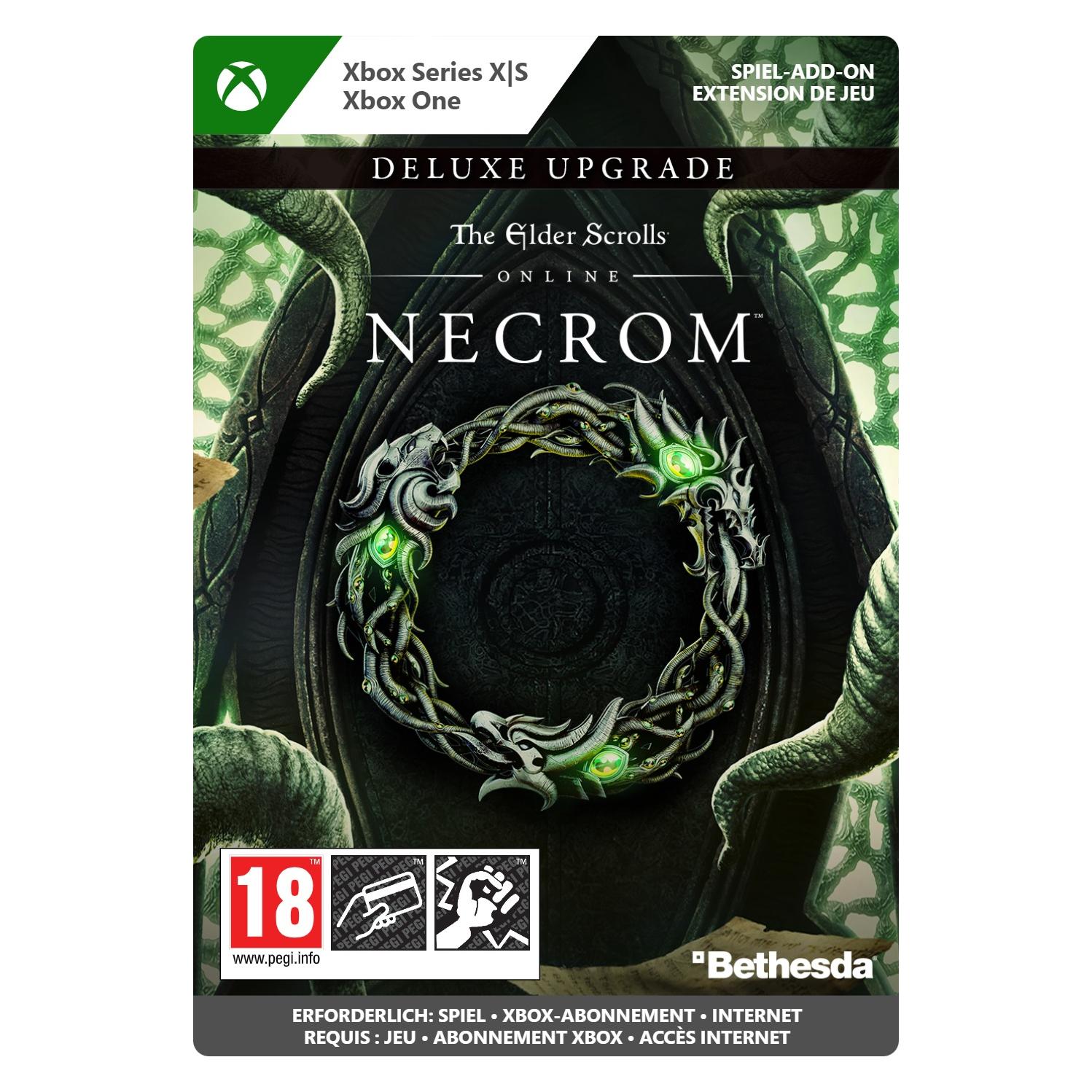Microsoft Xbox The Elder Scrolls Online Deluxe Upgrade Necrom Download Code (Xbox Series S, Xbox Series X) (7CN-00127)