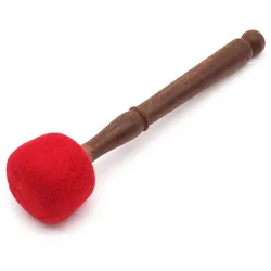 Large Felted Gong Stick - 23cm