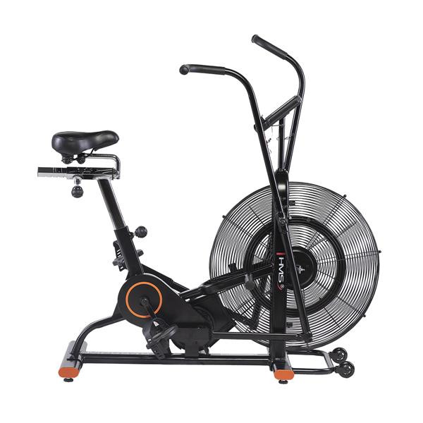 HMS Fitness MP6548, Schwarz, Wind-Fahrrad-Trainer