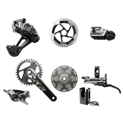 SHIMANO XTR Di2 Trail Komplettgruppe M9220 | 10 - 51 Zähne | 203 / 18
