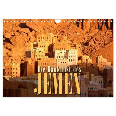 Die Baukunst des Jemen (Wandkalender 2026 DIN A4 quer), CALVENDO Monatskalender
