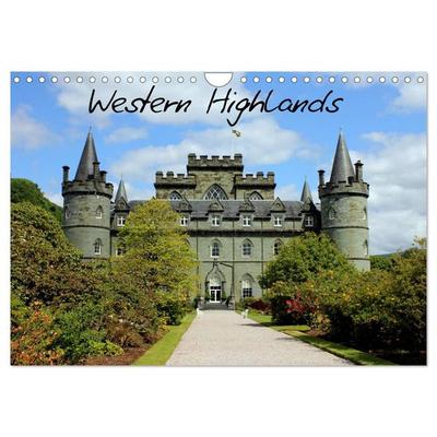 Western Highlands - Schottland (Wandkalender 2026 DIN A4 quer), CALVENDO Monatskalender
