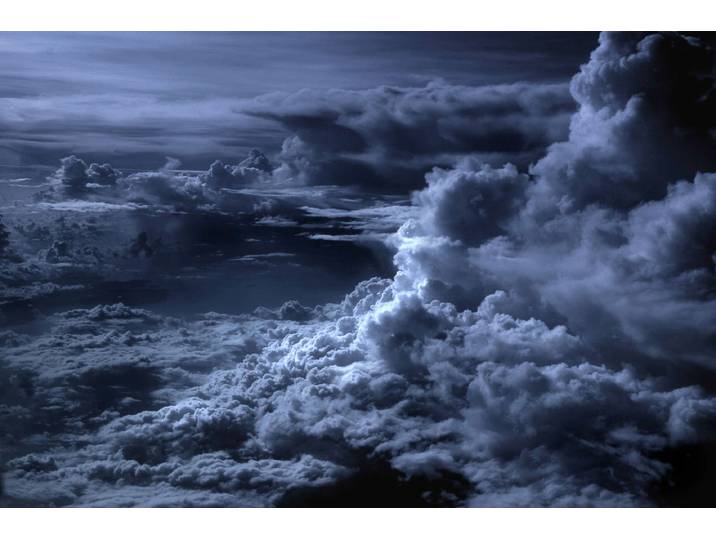 Fototapete PAPERMOON Wolken , bunt, B:2m L:1,49m, Vlies, Tapeten, Fototapete