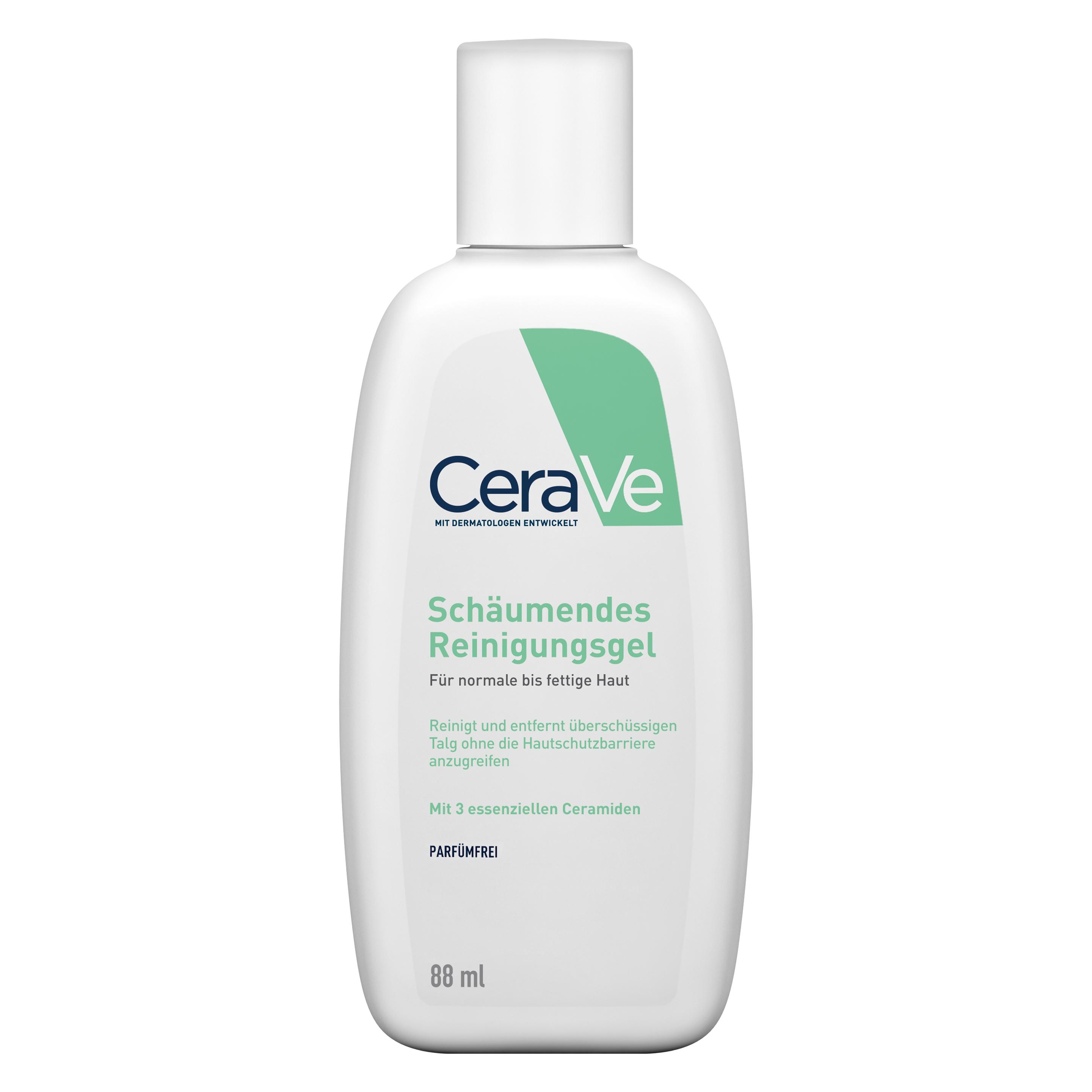 CeraVe Schäumendes Reinigungsgel für Gesicht und Körper (Reinigungsschaum, 88 ml) (044060)