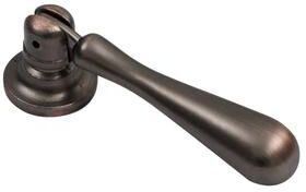 "Utopia Alley Danbury Cabinet Ring Pull Knob - Vintage Cabinet Oil Rubbed Bronze Hardware with Hand, 2.7"""