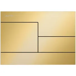 LAUFEN INEO Betätigungsplatte SKYline, für WC-Element, Zweimengenbetätigung, H9001181650001, Farbe: Roségold glänzend