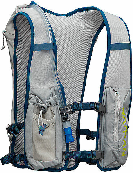 NATHAN Trinkrucksack Quickstart 4L inkl. 1,5L Blase grau B