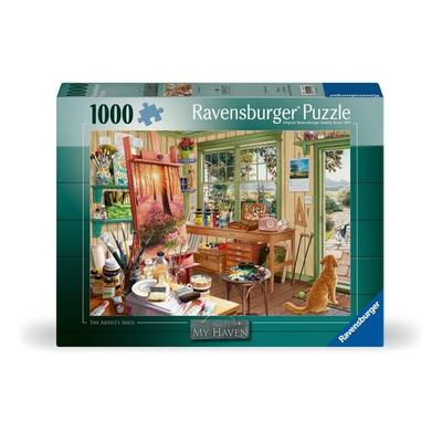Erwachsenenpuzzle 1000 Teile - Künstlerwerkstatt