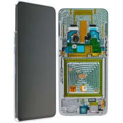 LCD-Kompletteinheit für Samsung Galaxy A80 A805F, silber