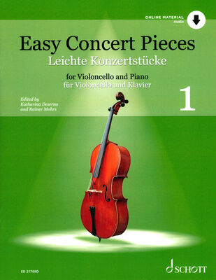 Schott Easy Concert Pieces Cello 1