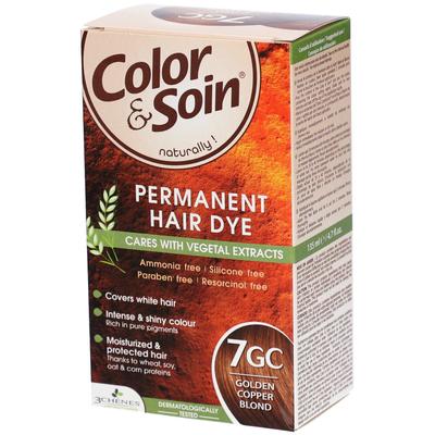 Color & Soin Coloration 7GC blond doré cuiv 135 ml Kombipackung
