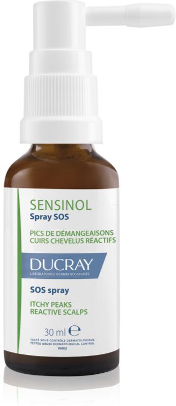 Ducray Sensinol SOS spray beruhigendes Spray gegen Reizungen und Jucken der Kopfhaut 30 ml