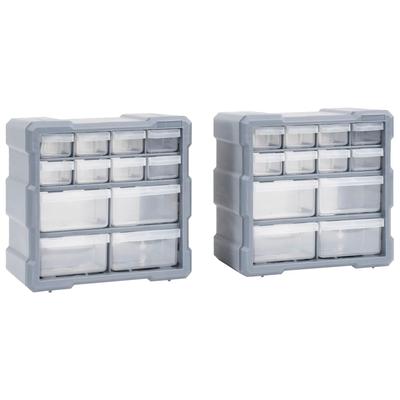 Helloshop26 - Mehrschubladen-Organizer mit 12 Schubladen 2 Stück 26,5 cm 02_0003266
