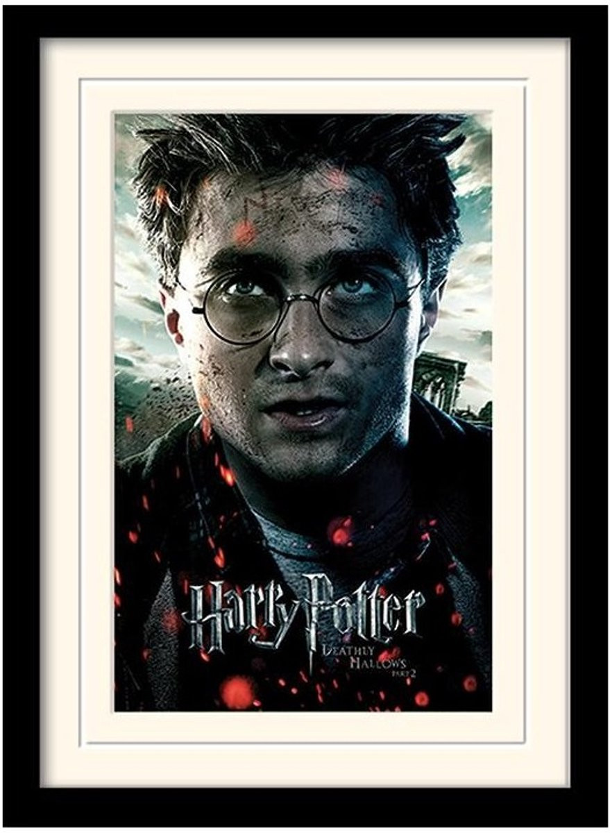 Harry Potter Deathly Hallows Poster Multicolor - 40 x 30 cm