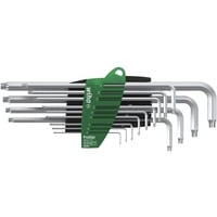 Stiftschlüssel-Set im ProStar Halter, Sechsrund, Schraubendreher silber, 13-teilig