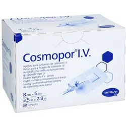 Cosmopor I.v. Kanülenfixierverband 6x8 Cm 50 St